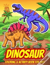 Capa do artigo Dinosaur Coloring   Activity Book For Ki