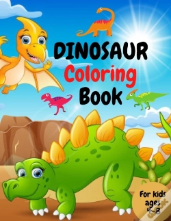 Capa do artigo Dinosaur Coloring Book