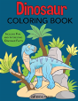 Dinosaur Coloring Book - Preview