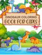 Dinosaur Coloring Book For Girls - Preview