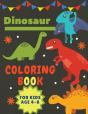 Dinosaur Coloring Book For Kids Age 4-8 - Preview