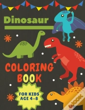 Capa do artigo Dinosaur Coloring Book For Kids Age 4-8