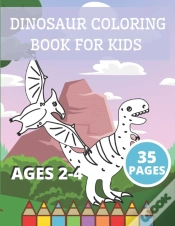 Capa do artigo Dinosaur Coloring Book For Kids Ages 2-4