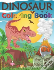 Capa do artigo Dinosaur Coloring Book For Kids Ages 4-8
