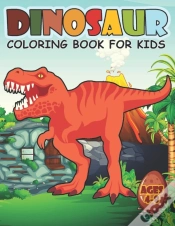 Capa do artigo Dinosaur Coloring Book For Kids Ages 4-8