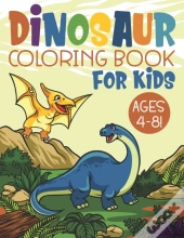 Dinosaur Coloring Book For Kids Ages 4-8
