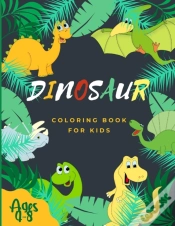 Capa do artigo Dinosaur Coloring Book For Kids Ages 4-8