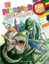 Dinosaur Coloring Book For Kids Ages 4-8
