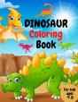 Dinosaur Coloring Book - Preview