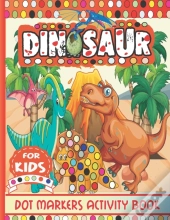 Dinosaur Dot Markers Activity Book For Kids