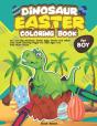Dinosaur Easter Coloring Book For Boys - Preview