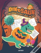 Dinosaur Halloween Activity Book For Kids