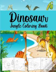 Dinosaur Jungle Coloring Book