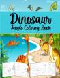 Dinosaur Jungle Coloring Book - Preview