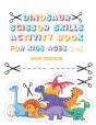 Dinosaur Scissor Skills Activity Book For Kids Ages 3-5 - Preview