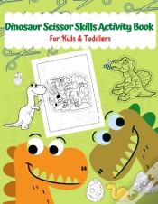 Capa do artigo Dinosaur Scissor Skills Activity Book For Kids & Toddlers