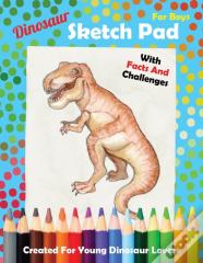 Dinosaur Sketch Pad For Boys