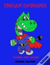 Capa do artigo Dinosaur Superhero Coloring Book