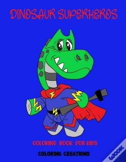 Capa do artigo Dinosaur Superhero Coloring Book