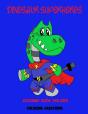 Dinosaur Superhero Coloring Book - Preview