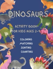 Capa do artigo Dinosaurs Activity Book For Kids