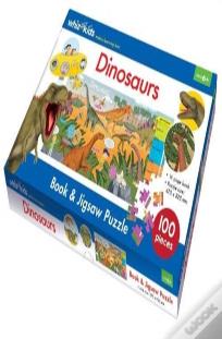Dinosaurs Book And Jigsaw Puzzle
