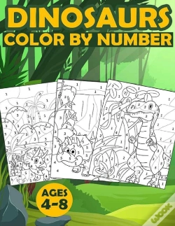 Capa do artigo Dinosaurs Color By Number