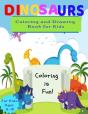 Dinosaurs Coloring And Drawing Book For Kids - Preview