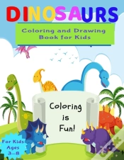 Capa do artigo Dinosaurs Coloring And Drawing Book For Kids