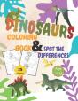 Dinosaurs Coloring Book And Spot The Differences - Preview