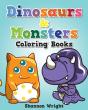 Dinosaurs & Monsters Coloring Book - Preview