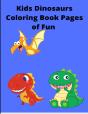 Dinosaurs Kids Coloring Book - Preview