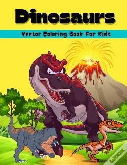 Capa do artigo Dinosaurs Vector Coloring Book For Kids: