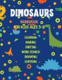 Dinosaurs Workbook For Kids - Preview
