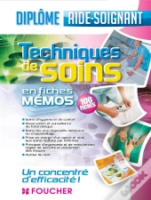 Diplôme Aide-Soignant ; Techniques De Soins En Fiches Mémos