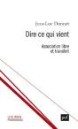 Dire Ce Qui Vient ; Association Libre Et Transfert - Preview