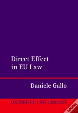 Capa do artigo Direct Effect In Eu Law