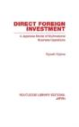 Direct Foreign Investment - Preview