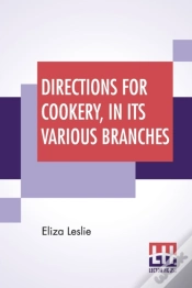 Capa do artigo Directions For Cookery, In Its Various Branches