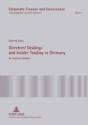 Directorsâ€™ Dealings And Insider Trading In Germany - Preview