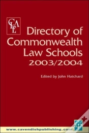 Capa do artigo Directory Of Commonwealth Law Schools 2003-2004