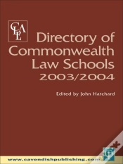 Capa do artigo Directory Of Commonwealth Law Schools 2003-2004