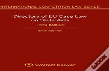Directory Of Eu Case Law On State Aids