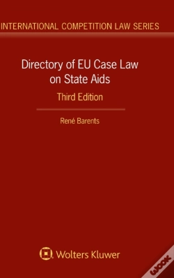 Capa do artigo Directory Of Eu Case Law On State Aids