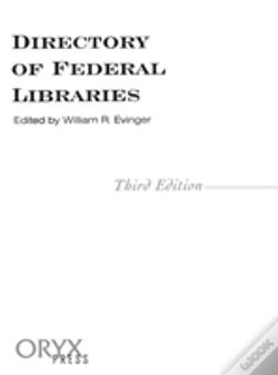 Capa do artigo Directory Of Federal Libraries, 3rd Edition