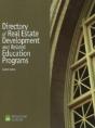 Directory Of Real Estate Development And Related Education Programs - Preview