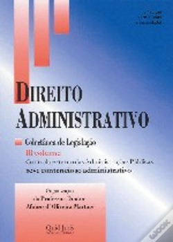 Capa do artigo Direito Administrativo - Colectânea de Legislação - Volume III