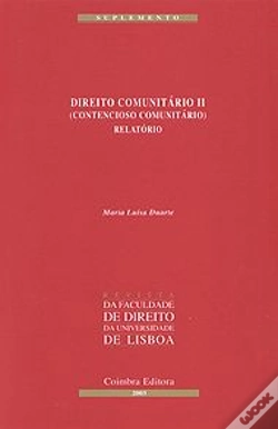 Capa do artigo Direito Comunitário II