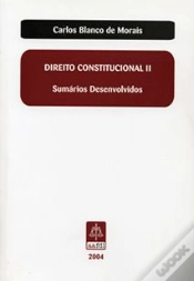 Capa do artigo Direito Constitucional II (Sumários Desenvolvidos)