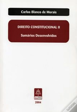 Capa do artigo Direito Constitucional II (Sumários Desenvolvidos)